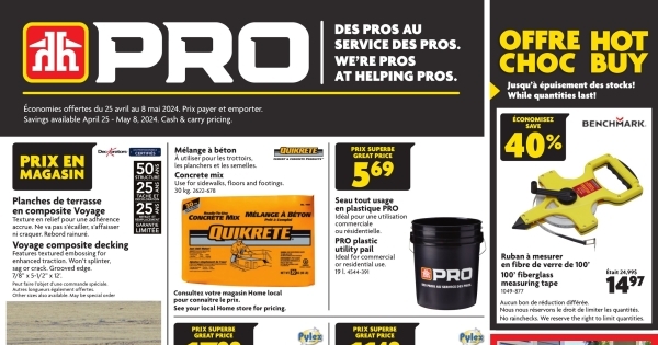 Circulaire Home Hardware - PRO